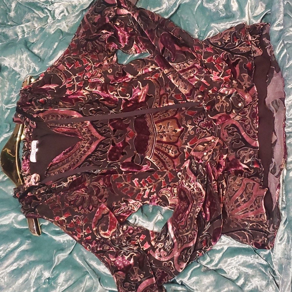 Parker cold shoulder XS purple pink black